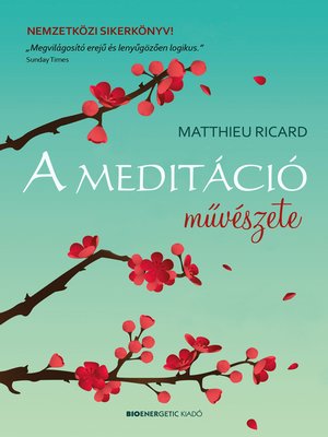 cover image of A meditáció művészete